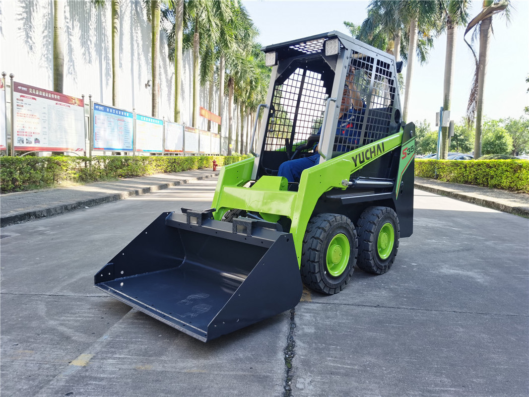 YUCHAI 0.35Ton Electric Skid Steer Loader S35 Mini Skid Steer