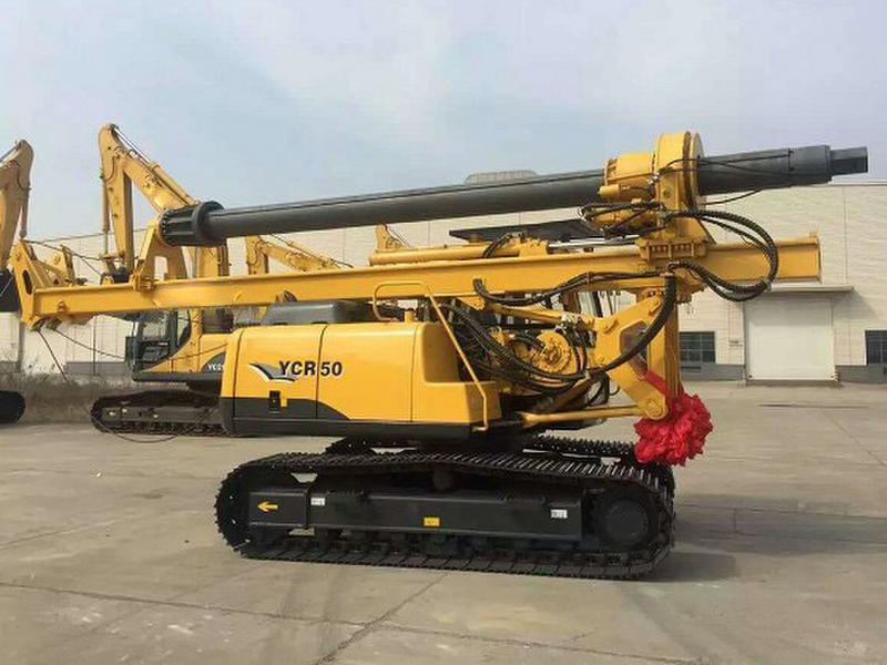 Factory price borehole driller YCR50 Piling Rotary drilling rig machine