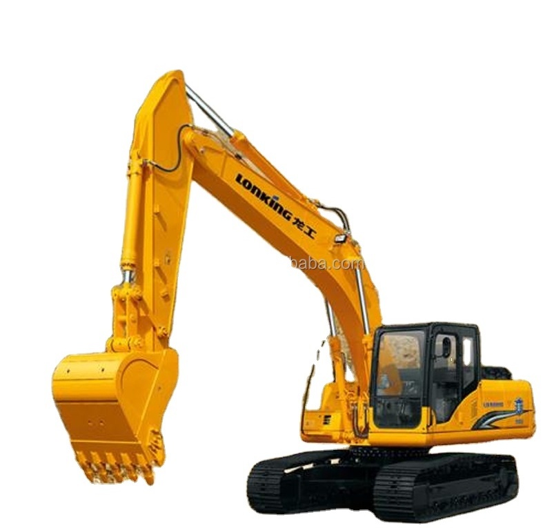 Crawler 13 Ton Small Diggers Excavator CDM6135 with Spare Parts