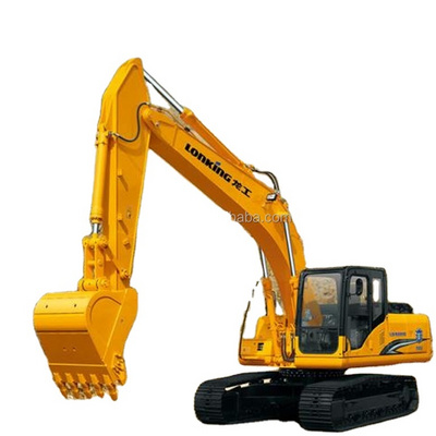 Crawler 13 Ton Small Diggers Excavator CDM6135 with Spare Parts