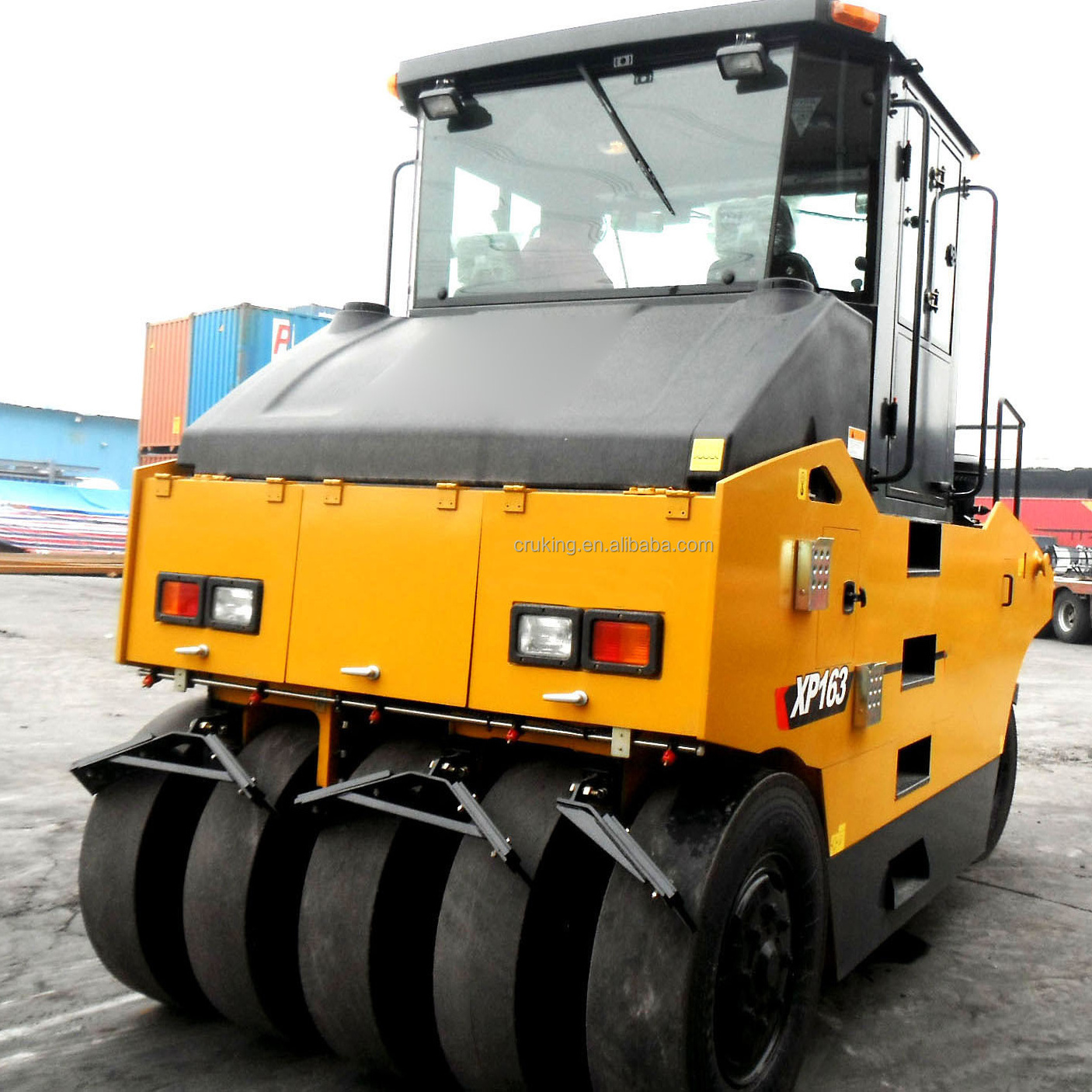 16ton Small Asphalt Pneumatic Tire Road Roller XP163 for sale