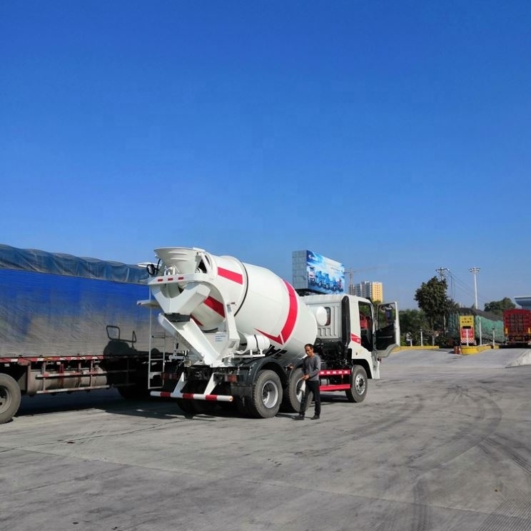 Chinese SY310C-6W Small Self-loading Concrete Mixer Truck For Sale