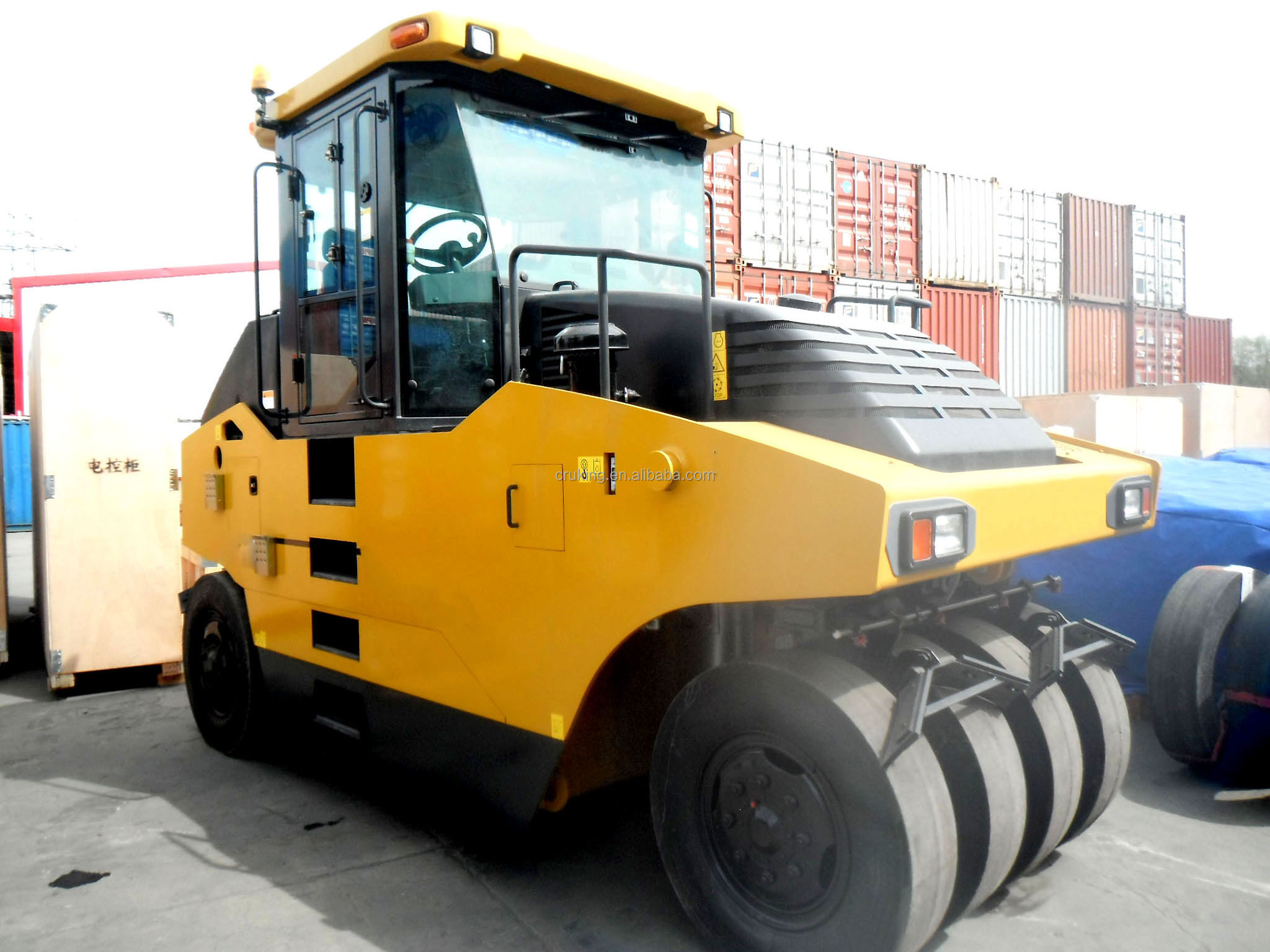 16ton Small Asphalt Pneumatic Tire Road Roller XP163 for sale