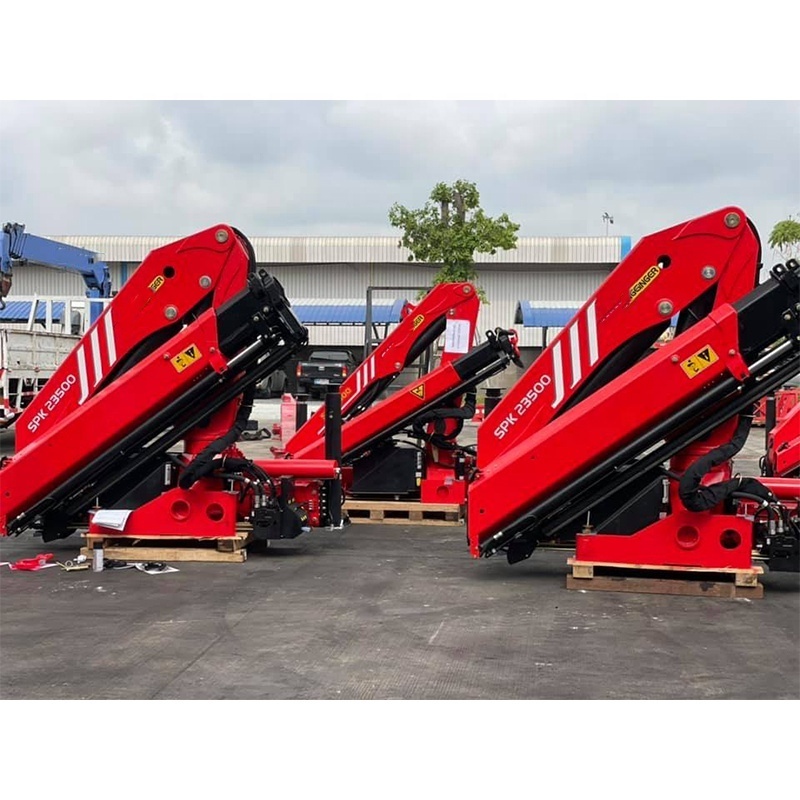 Chinese factory Famous brand 10 Ton Knuckle Boom Crane SPK23500