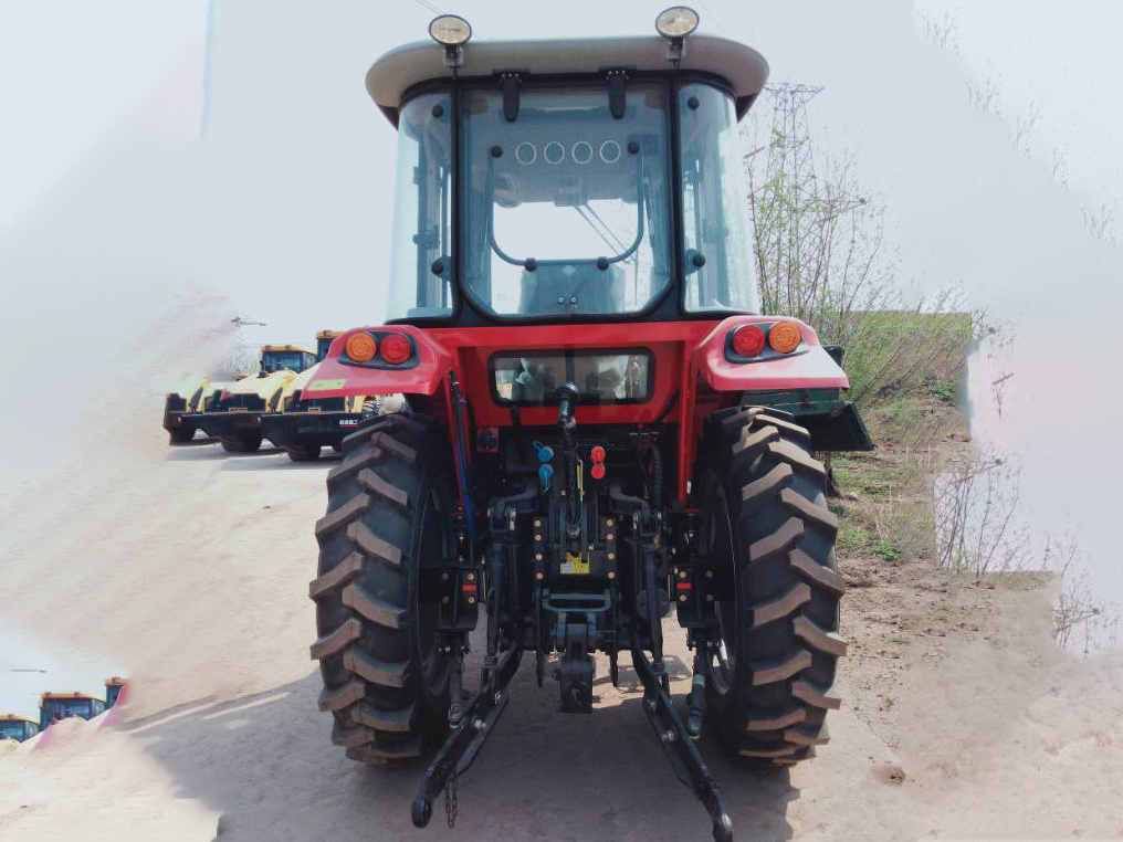 LUTONG 4x4 Compact Tractor With Loader And Backhoe 50hp Tractor LT500