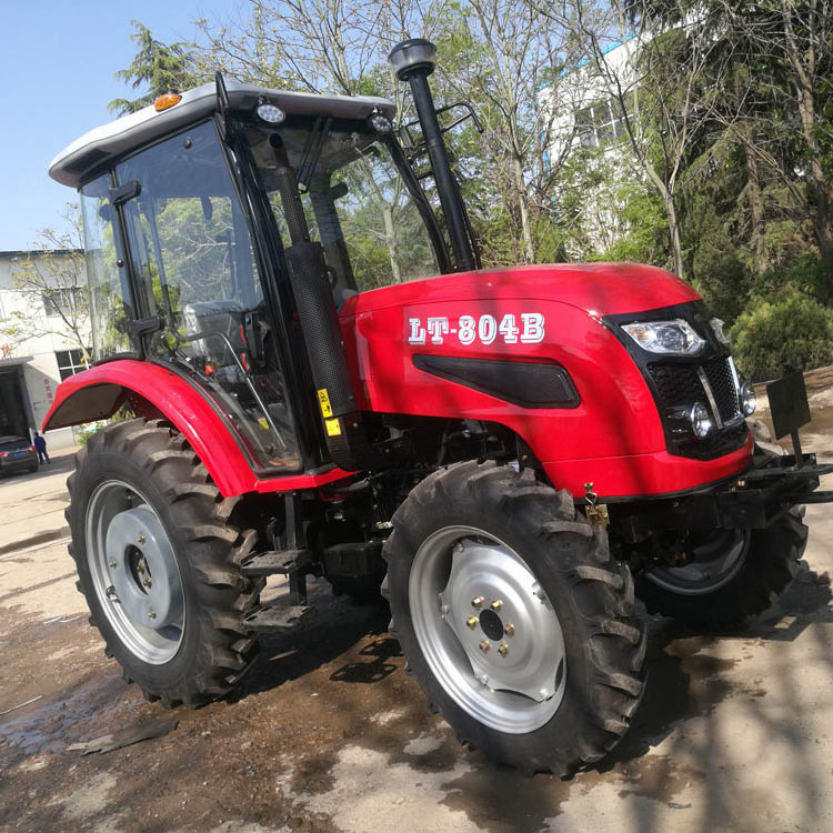 LUTONG 4x4 Compact Tractor With Loader And Backhoe 50hp Tractor LT500