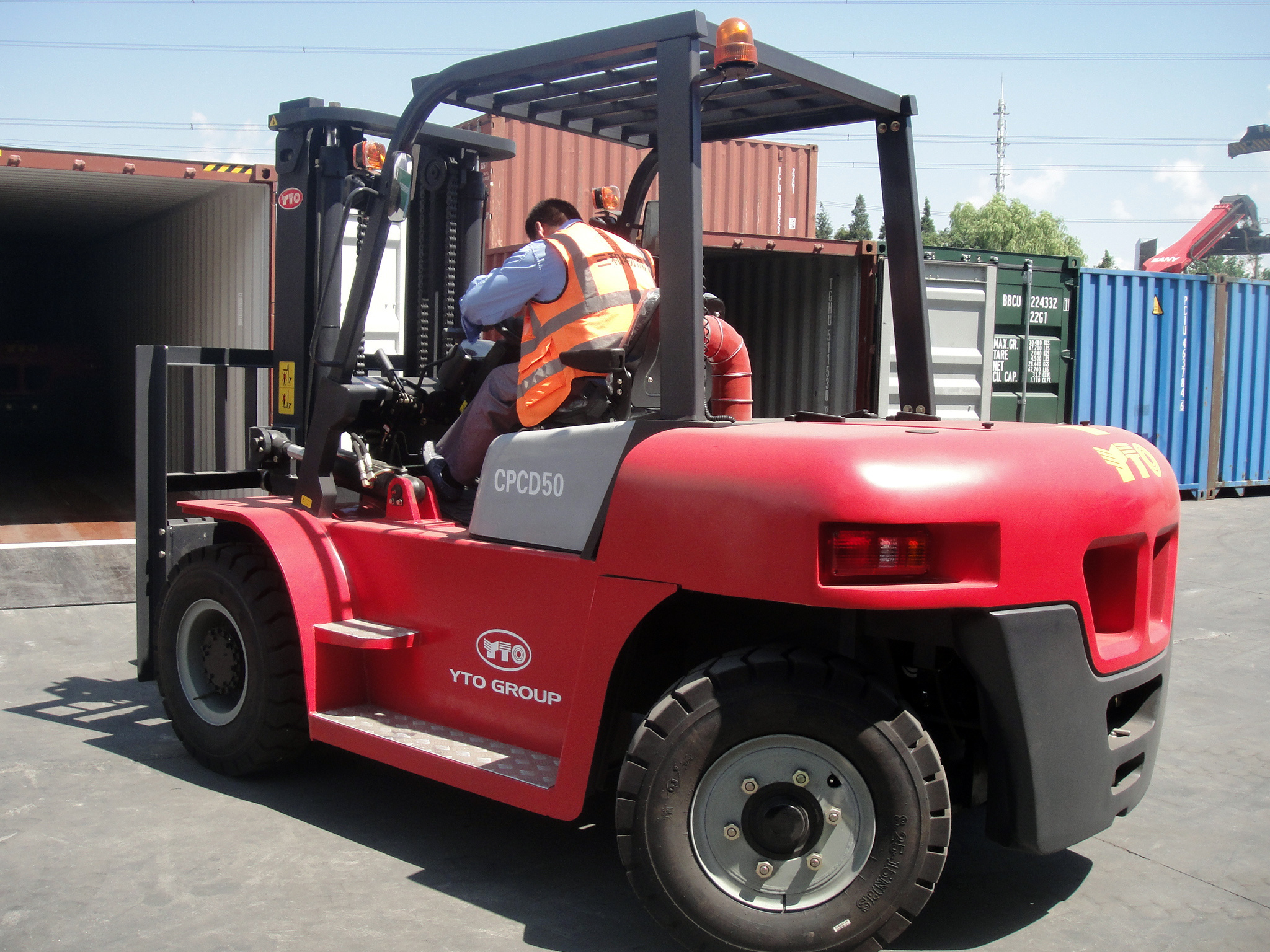 YTO Brand New  2ton/2.5ton/3ton Gasoline/LPG Forklift Truck