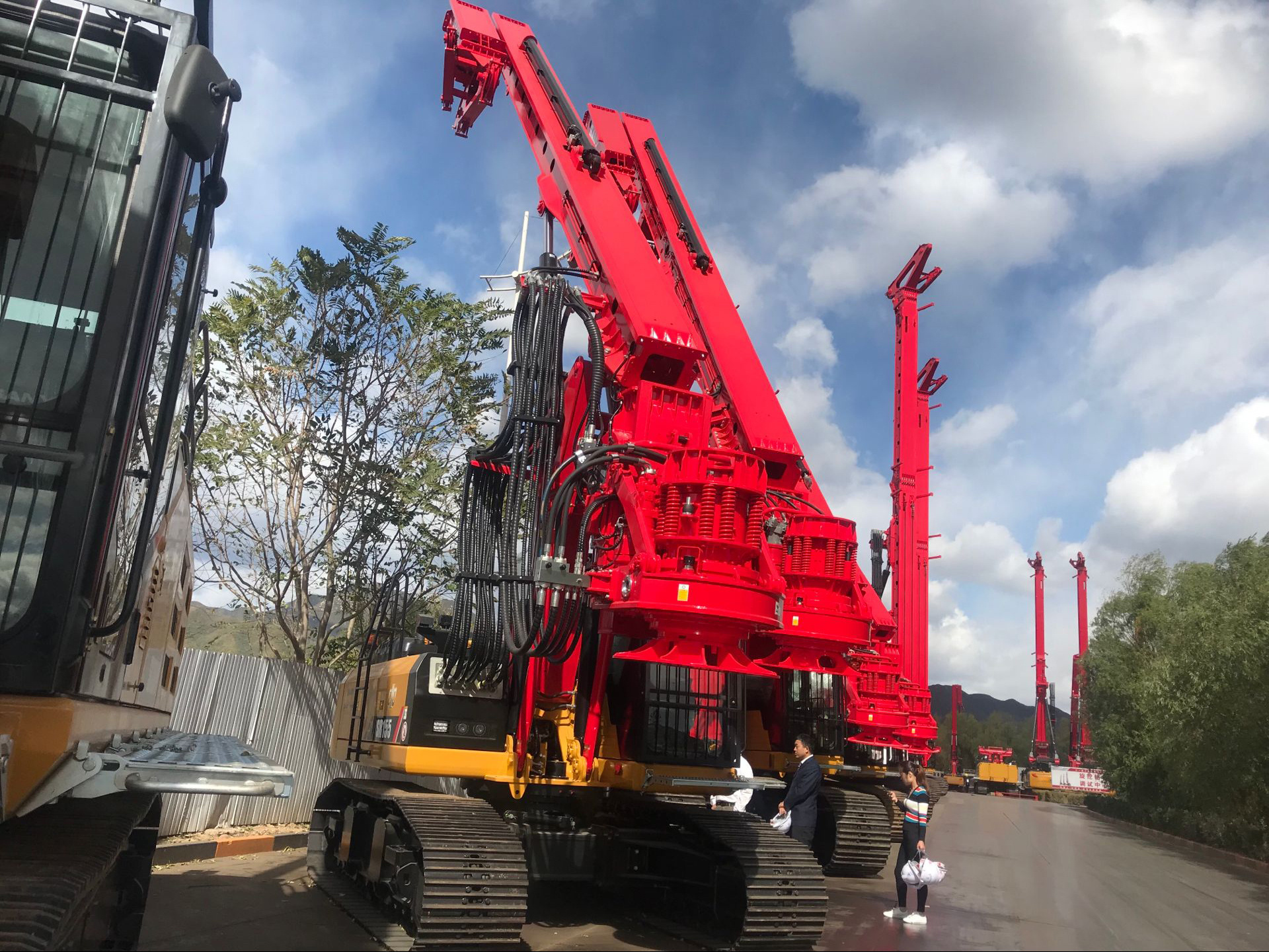 27m 1100mm Small Rotary Drilling Rig SR65-S SR65-C10 SR65