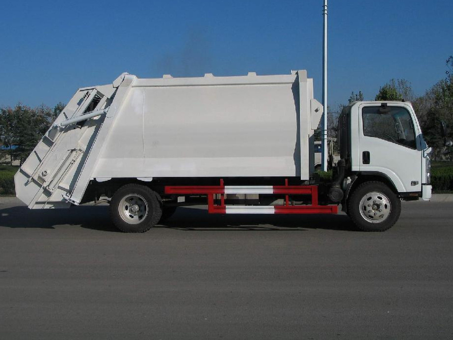 Good Quality HOWO SHACMAN 7 Cbm Sanitation Compressed Garbage Truck All Special Vehicle For Sale