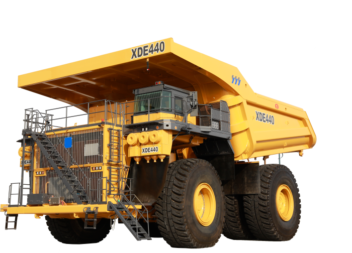 Top Brand New 400 Ton Large Double-axle Rigid Minecart Mining Dump Truck XDE440 for Sale