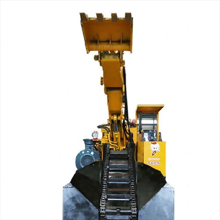 ZWY-60/30L Small Hydraulic Crawler Rock Mucking Loader for underground mining