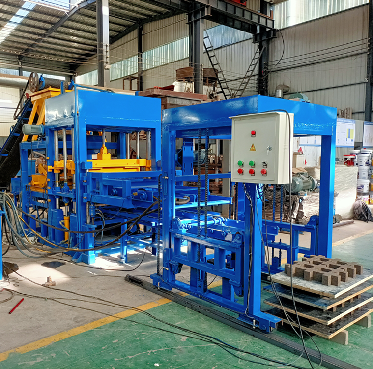 Fully automatic multi-functional fully automatic concrete block making machine paving block making machine