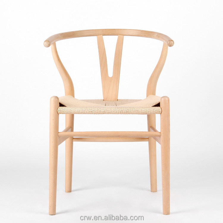 Wholesales Furniture Wooden hans wegner chair Y Chair For Dining Room Restaurant