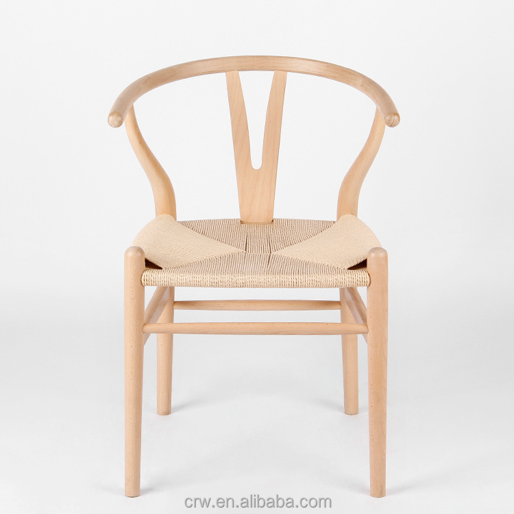 Wholesales Furniture Wooden hans wegner chair Y Chair For Dining Room Restaurant