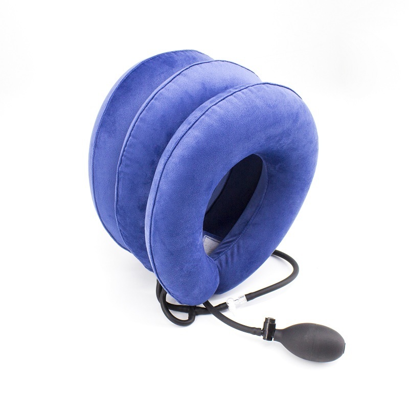 New Product Ideas 2022 Inflatable Adjustable Penumatic Cervical Collar Pain Relief Neck Cervical Traction Device