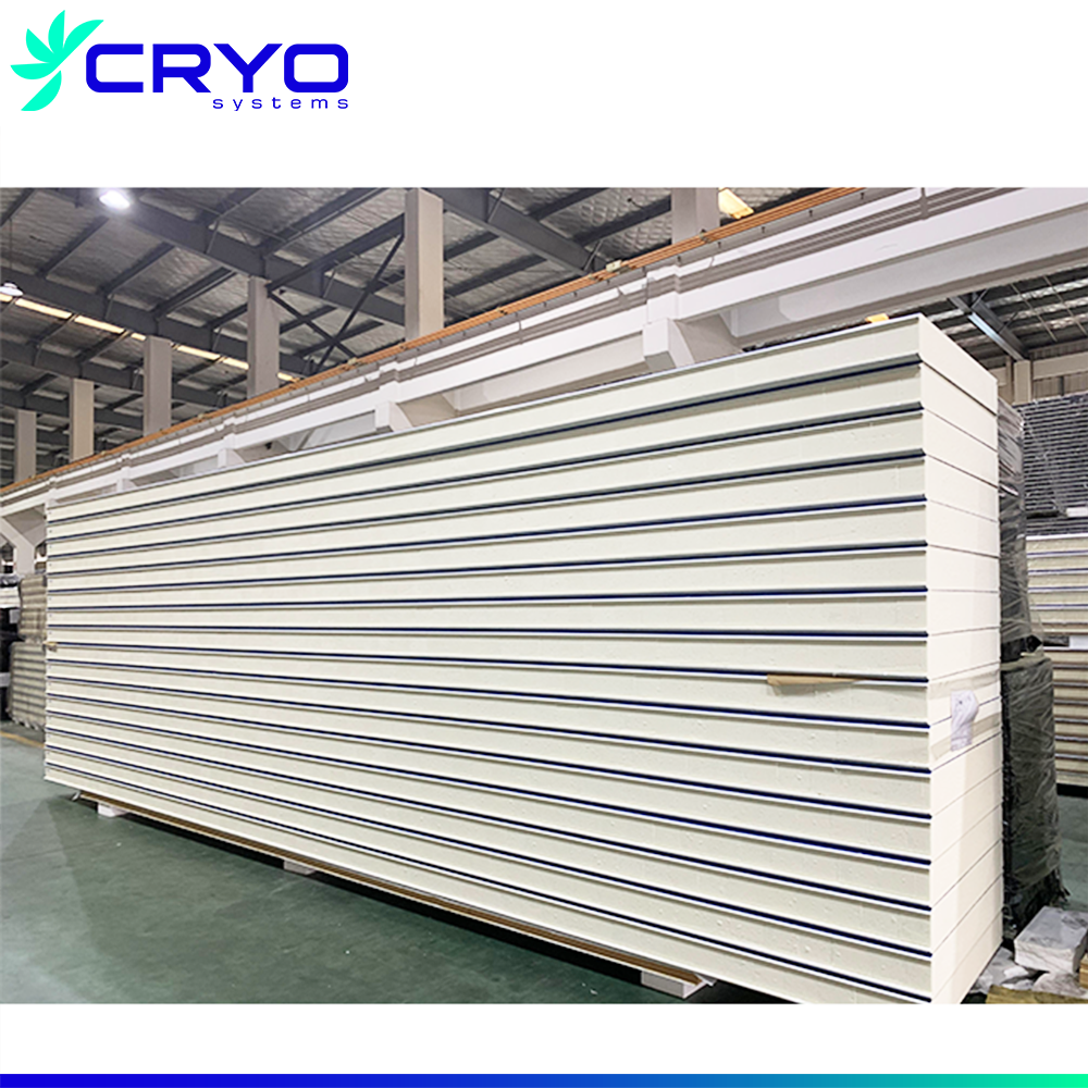 polyurethane foam sandwich panels cold room wall panel for cold storage