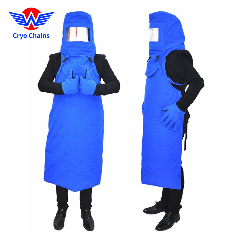 38cm 48cm 58cm Liquid Nitrogen Protective Gloves Cryogenic Gloves