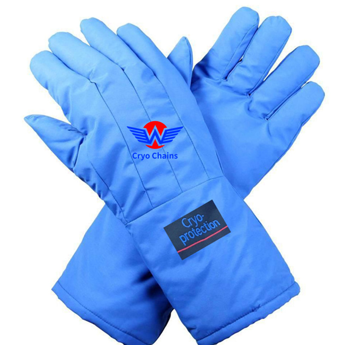 38cm 48cm 58cm Liquid Nitrogen Protective Gloves Cryogenic Gloves