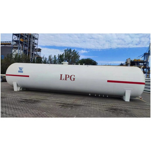 Skid-Plant Ground Storage Oil Tank LPG Storage Tank for Mobile LPG Gas Filling Station