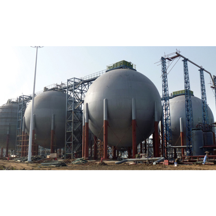 Customized 120m3 To 10000m3 Lpg Gas Holder Spherical Tank Liquefied Propane Gas Spherical Tank