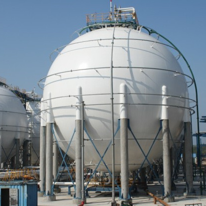 Chinese Brand 5000 Tone Gas Storage Steel Propane Spherical Tanks For Sale