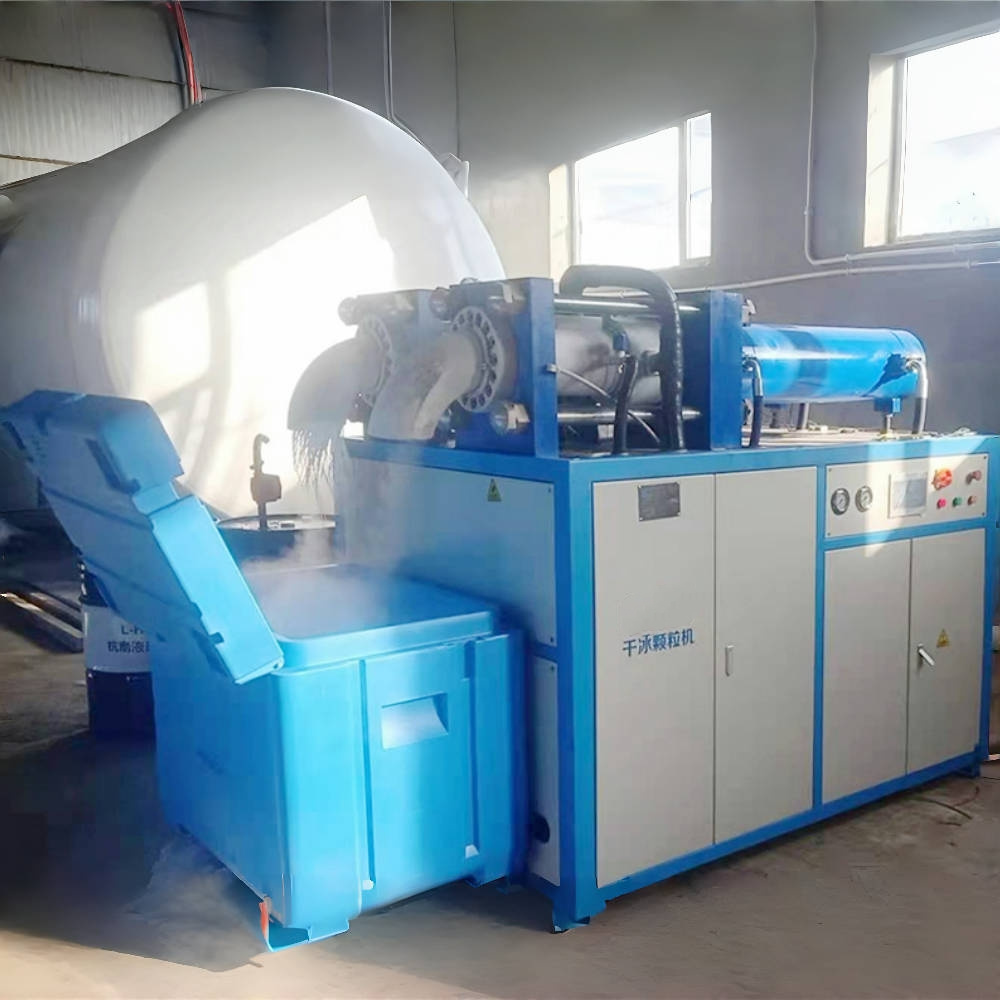 CE Certificate Small Commercial Dry Ice Maker CO2 Pelleting Machine 50 Kg Hour Dry Ice Pelletizer Making Machine