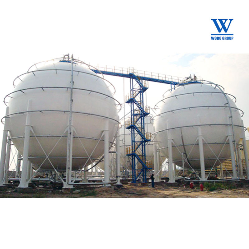 China Manufacturer LNG Spherical Storage Tank 5000 Tone Gas Storage Sphere Tank With ASME Standard