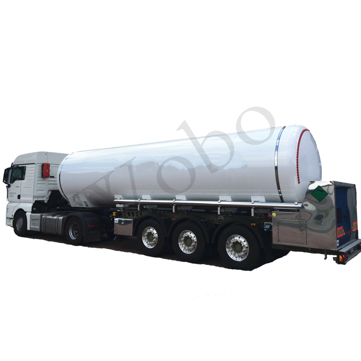 Fast Delivery Liquid Oxygen Storage Bullet Tank Cryogenic Liquid Transport Truck Tanker