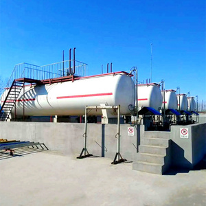 High Standard Horizontal 10Ton LPG Storage Tank Price LPG Gas Tank For Cook