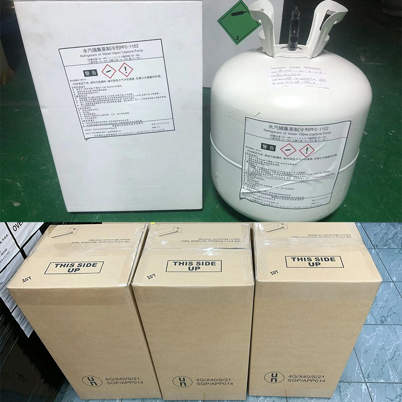 2024 Refrigerant R134A Global 11.3Kg Quick Cooling/Defrosting R410A PFC-1101Lt R134A Refrigerant Gas 12 Kg