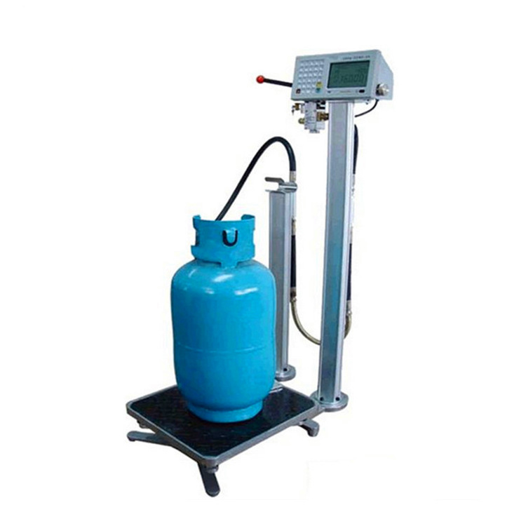 Electronic Digital Platform LPG Gas Cylinder Weighing Scale For Air Seperation Station and Plant