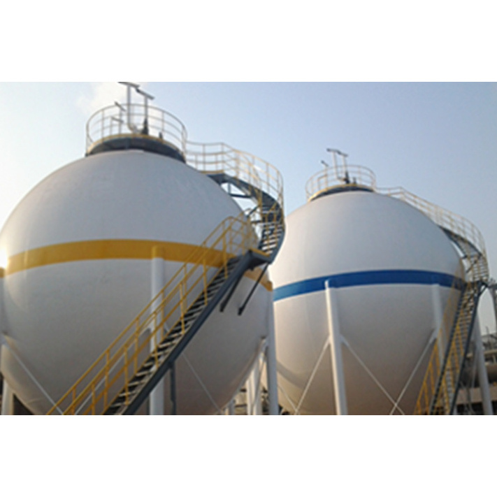 ASME Code Propane Spherical Tank 1000m3 EPC Project Sphere Tank For Carbon 4/Carbon 5