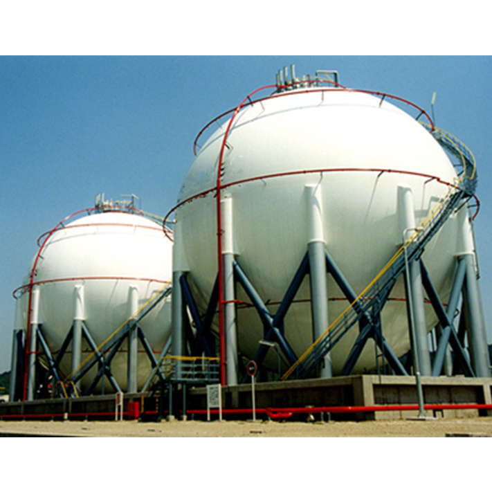 ASME Code Propane Spherical Tank 1000m3 EPC Project Sphere Tank For Carbon 4/Carbon 5