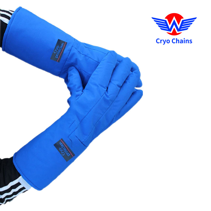 38cm 48cm 58cm Liquid Nitrogen Protective Gloves Cryogenic Gloves