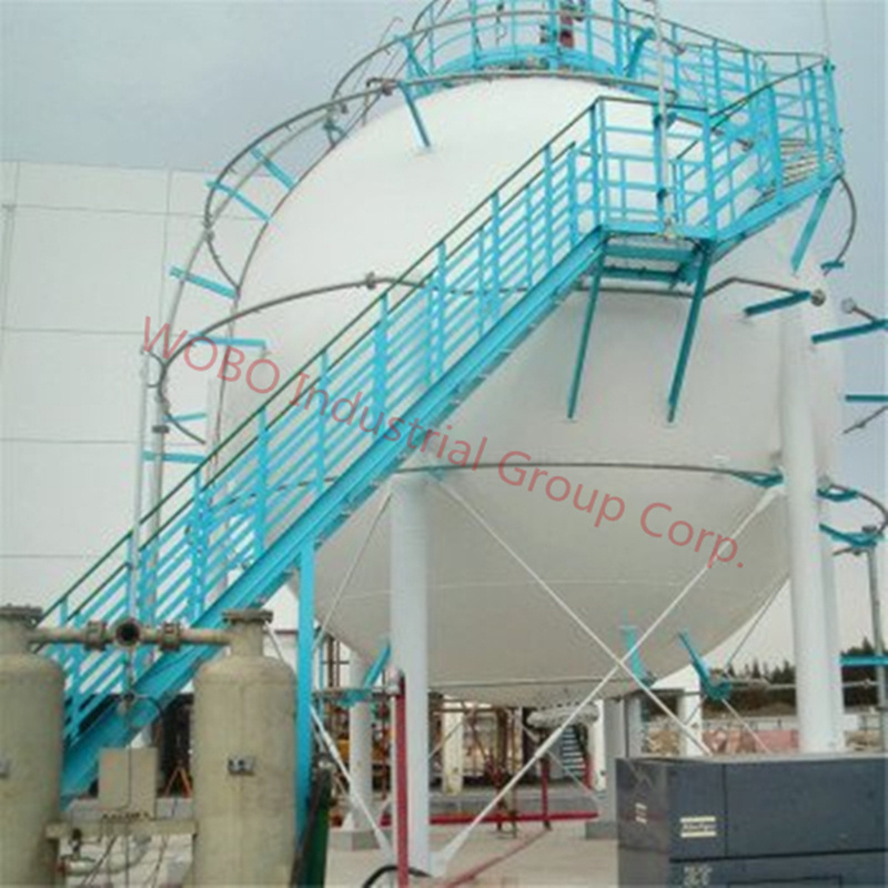 EPC 2000MT 3000MT Sphere Hydrogen Oxygen Nitrogen Propane Spherical Tank For Energy Providing