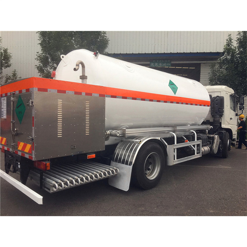 High Performance Liquefied Petroleum Gas Tank Truck 10M3 Liquid Transport Safety Standards Liquid Nitrogen Transfer Tank Truck