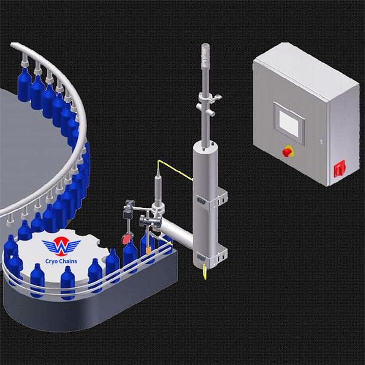 Nitrogen Dosing Oil Dispenser Machine Liquid Nitrogen Injection Machine