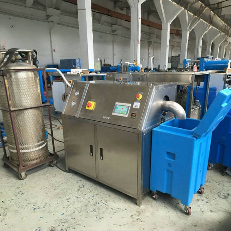 CE Certificate Small Commercial Dry Ice Maker CO2 Pelleting Machine 50 Kg Hour Dry Ice Pelletizer Making Machine