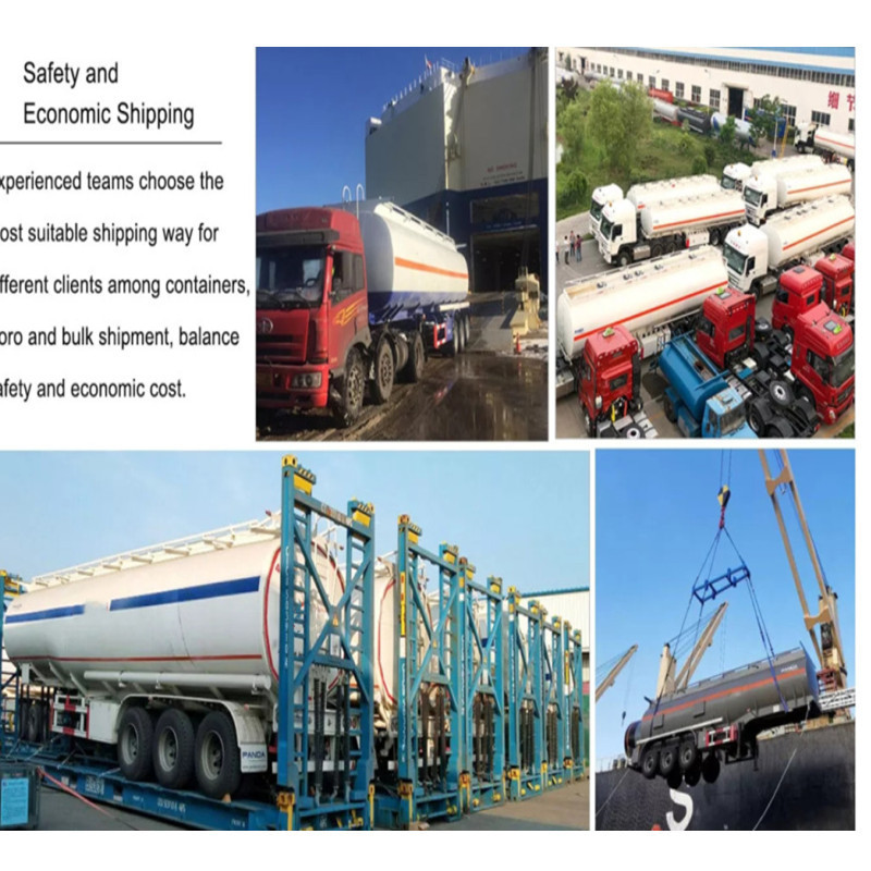 Fast Delivery Liquid Oxygen Storage Bullet Tank Cryogenic Liquid Transport Truck Tanker