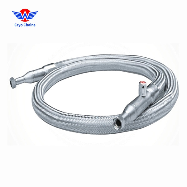 Factory Direct Sales Cryogenic Container Hose 4-20m Liquid Nitrogen Vacuum Pipe hose