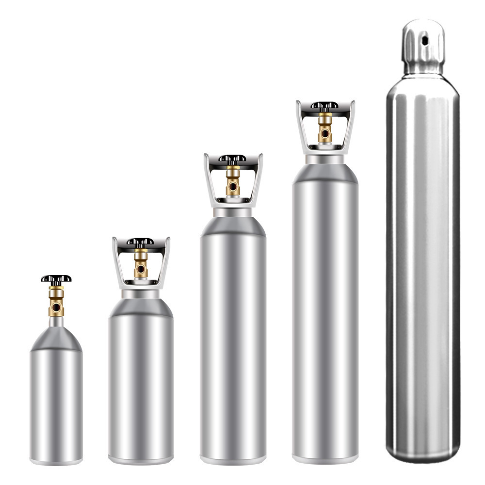 Professional Composite Gas Cylinder Tanks 2L Portability Gas Cylinder Container For Weld