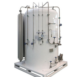 Multifunction High Quality Low Temperature 5000L Liquid Nitrogen Micro Bulk Tank  For Sale