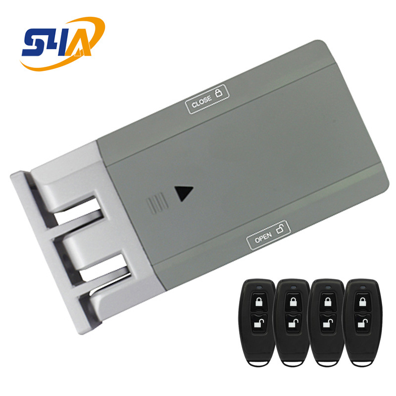 Electronic Lock Invisible Keyless Entry Door Lock 433MHz Controllers For Metal Or Wooden Door