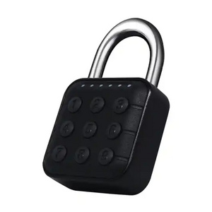 Waterproof small mini password smart padlock for backpack locker wardrobe