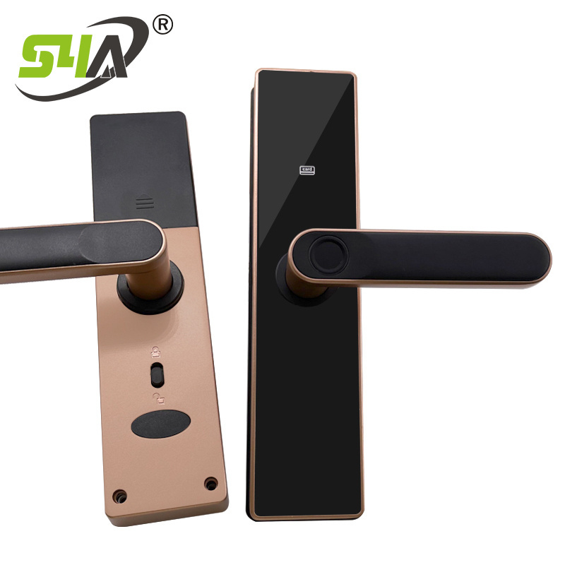 Fingerprint Smart Door Lock BLE Password Keyless Apartment Room Lock Tuya APP Digital Door Lock