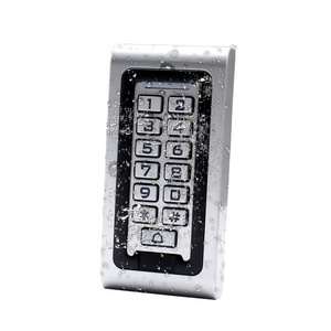 water proof rfid metal door access control system wiegand26 rfid card reader access control keypad