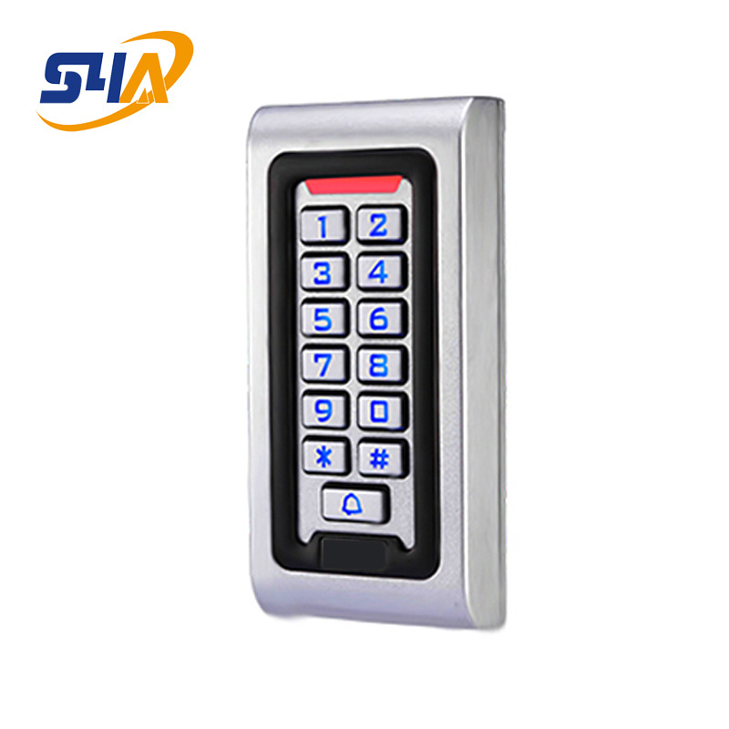 water proof rfid metal door access control system wiegand26 rfid card reader access control keypad