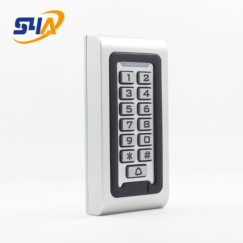 water proof rfid metal door access control system wiegand26 rfid card reader access control keypad