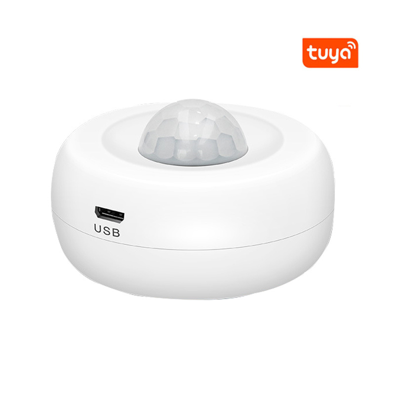 Smart home wifi tuya PIR Motion Detector 360 degree all round detect ceiling mounted  infrared motion detector