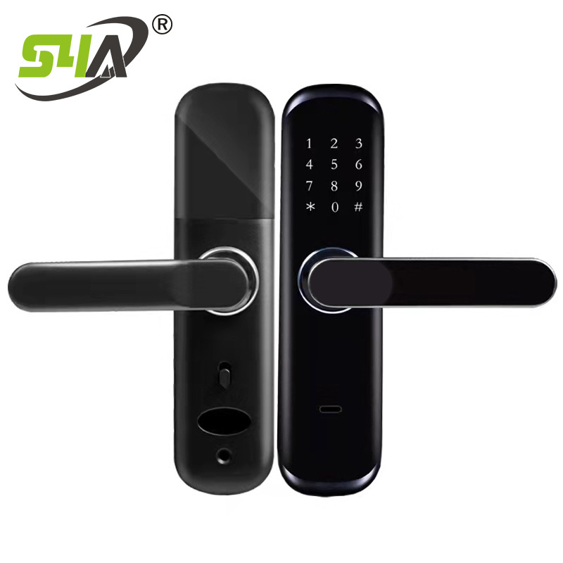 Tuya WiFi Touch Screen Smart Door Keyless Entry Door Lock